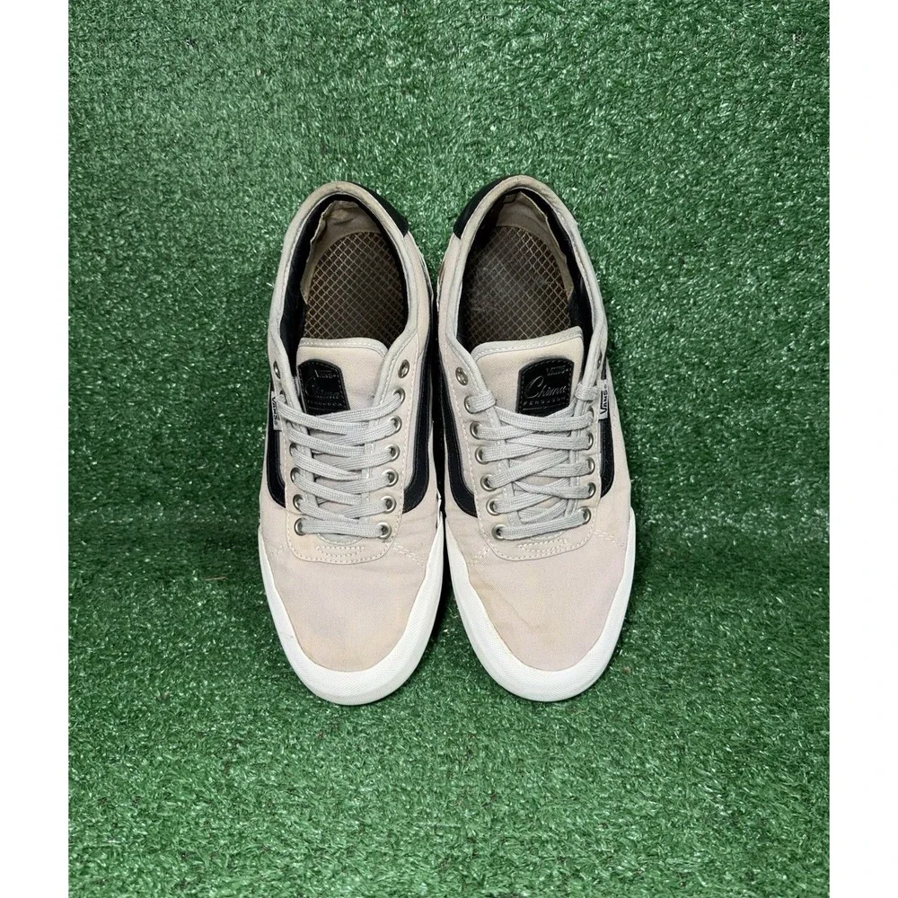 Vans Chima Ferguson Pro 2 Mens Size 9.5 Grey Beige Low Top Skate Shoes Sneakers